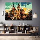 São Paulo Brazil Impression Painting by Numbers